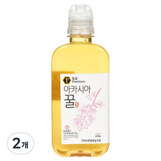 지리산한봉영농조합 1+등급 아카시아꿀, 400g, 2개