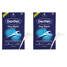 DenTek Complete Clean 後牙專用牙線, 75入, 2個