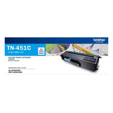 BROTHER 台灣公司貨 碳粉匣 TN-451C 藍色 (適用HL-L8360CDW, MFC-L8900CDW), 1個