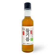복이네먹거리 통들깨로 만든 저온압착 순한맛 맑은 들기름, 180ml, 1개