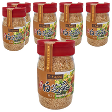 元歲本舖 熟炒白芝麻粒，原味元香 鹹甜皆宜, 150g, 6罐