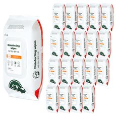 FROG CLEAN SMART 清潔細菌抹布濕紙巾, 100個, 20個
