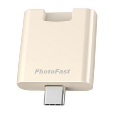 PhotoFast 銀箭資訊 備用豆腐頭 PHOTPCUBEPD 支援iOS與安卓雙系統 薄型輕巧設計 60W快充 自動備份, 1個