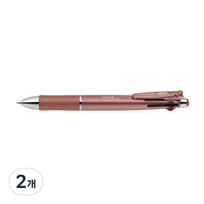 ZEBRA 斑馬牌 夾式多功能筆 1000W-B4SA3, 1色, 2個