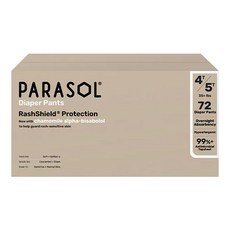 PARASOL Clear + DryTM新科技水凝果凍褲 工藝升級版 6 35Ibs以上, XXL, 1箱