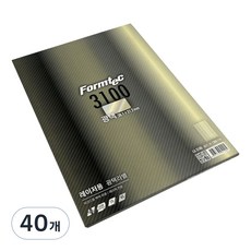 Formtec 電腦條碼用亮面標籤 38.1 x 21.2 mm LA-3100, 65格, 40個