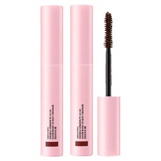 lilybyred 持久捲翹防水睫毛膏 6g, 01 Choco Brown, 2個