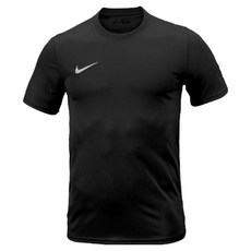 NIKE DRY Jersey平紋針織滌綸短袖印花T恤 黑色