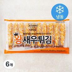 코다노 왕새우 튀김 (냉동), 300g, 6개