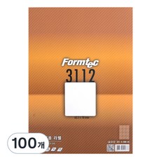 Formtec 物流管理用標籤紙 LQ-3112, 12格, 100個