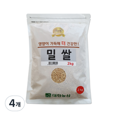 대한농산 밀쌀, 2kg, 4개