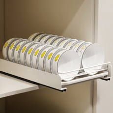 Guthing 無孔水槽碗碟整理器滑軌碗碟架, 1個, 混色