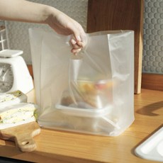 Damda M型塑料購物袋 100p, 100入, 透明