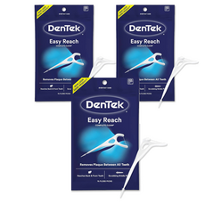 DenTek Complete Clean 易觸達臼齒專用牙間牙線, 75入, 3個