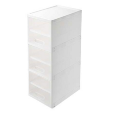 KEYWAY 聯府 衣凡納透明三層櫃 LT-362, 透明, 3個