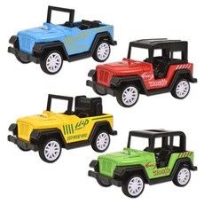 OZ TOY 越野回力迷你車4件組 6613, 1套, 混合顏色