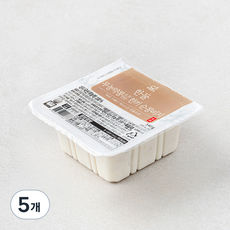 한둘 무농약 인증 콩으로 만든 한끼 순콩비지, 140g, 5개