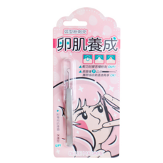 BELLE MADAME 貝麗瑪丹 卵肌養成 弧形粉刺夾 不鏽鋼材質 附專用防護蓋, 1個, 76