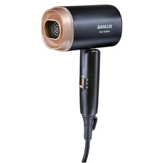 SANLUX 台灣三洋 全電壓摺疊吹風機 HD-100NW 1000W, 黑色