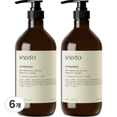 Solveo黑肽活絡頭髮護髮素 極損髮使用, 1L, 6個