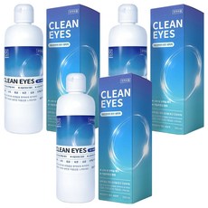 깨끗한아이 렌즈 세척액, 500ml, 3개
