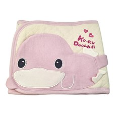 KU.KU Duckbill 酷咕鴨 格紋造型酷肚圍厚 - S 100%純棉, 1件