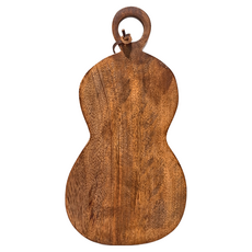 HOOP 木製砧板 天然原木製作, 葫蘆 原木色, 1個