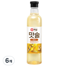 백설 맛술, 800ml, 6개