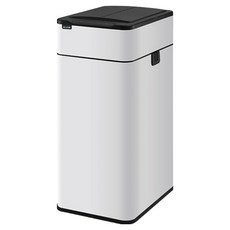HOUDER 金屬智能垃圾桶 充電 20L, 潔白色, 1層