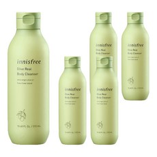이니스프리 올리브 리얼 바디 클렌저, 310ml, 5개