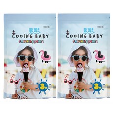 Cooing 쿠잉 풍덩 팬티형 수영장 아동용, 대형(L), 6매