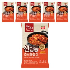 Dongwon 東遠 新堂洞即食炒年糕拌Q麵, 397克, 6個