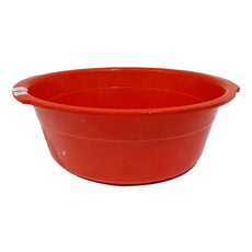 Tien Chen 添成塑膠 22吋足桶 570 x 195mm, 紅色, 1個