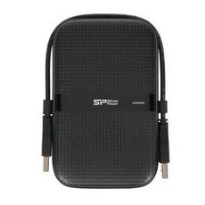 Silicon Power 廣穎電通 Armor A60 1TB 2.5吋外接硬碟, USB 3.2 Gen 1介面, 美國軍規防撞, IPX4防水等級, 單一顏色, 1個