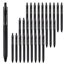 Uni 三菱 ball One 中性墨水筆 0.5mm, 黑色筆桿, 30個