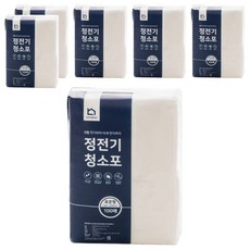 홈앤미 정전기 청소포 100매, 6개