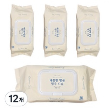 Draw Life 乾淨抗菌抹布濕巾 蓋裝, 12個