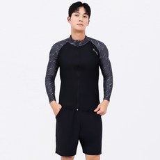 aquatica 男性拉鍊防磨衣上下套裝 AQAMAQ-PZ