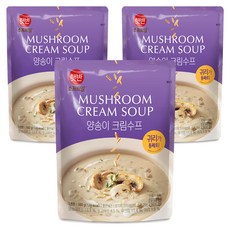 CJ Hetbahn Soft Wheat洋菇奶油濃湯, 3包, 180g