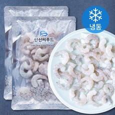 신선씨푸드 흰다리 새우살 (냉동), 200g, 2개