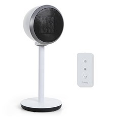 inoq PTC立式加熱器遙控型, 白色的, IA-FH1000A