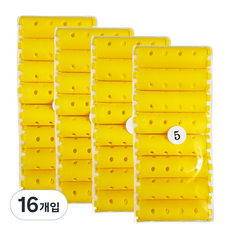 三和美工 豐盈定型髮捲 5號 8入, 單一顏色, 16個