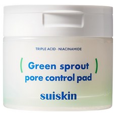suiskin 嫩芽毛孔調理棉片, 1個, 70枚入