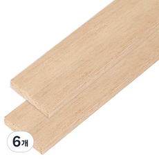 DIY 인테리어 라왕 각재 후지 40 x 10 x 500 mm, 6개