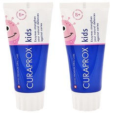 CURAPROX 酷瑞絲 兒童含氟牙膏 - 西瓜口味，適用於6歲以上兒童，60ml, 2條