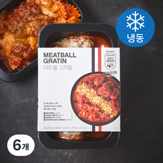 존쿡델리미트 미트볼 그라탕 (냉동), 160g, 6개