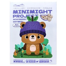 MINIMIGHT PROJECT 米尼麥特 幼兒米餅, 1盒, 30g, 巴西莓 + 燕麥