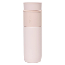WOKY 沃廚 台灣公司貨 極簡輕量陶瓷保溫瓶, 粉色, 580ml, 1個