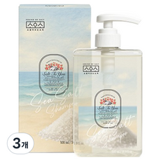 소금이오는소리 소금샴푸, 3개, 500ml