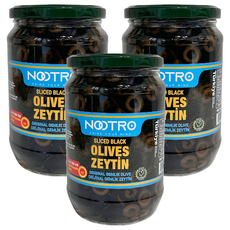 Nootro 切片黑橄欖, 700g, 3個